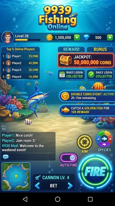 Cuplikan layar menu unduhan 9939 untuk perangkat Android